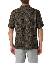 O'Neill Men's Short-Sleeve Woven Camp Collar Shirt
