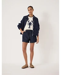 Hush Women's Betty Denim Pull On Shorts