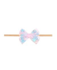 Sweet Wink Baby Girls Mermaid Sequin Bow Baby Headband