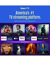Westinghouse 43" Roku 4K Uhd Smart Tv w/ HDR10, Apple HomeKit, Alexa & Google Assistant