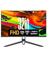 Westinghouse 32" Curved Gaming Monitor, 240Hz, 1080p, 1500R, Amd FreeSync, Built-in Speakers