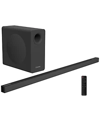 Westinghouse 2.0 Compact Soundbar, 120W with Dolby Atmos & Digital Plus, eARC Hdmi, Bluetooth, Roku Tv Ready