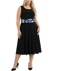 Ny Collection Plus Jacket and Dress Set