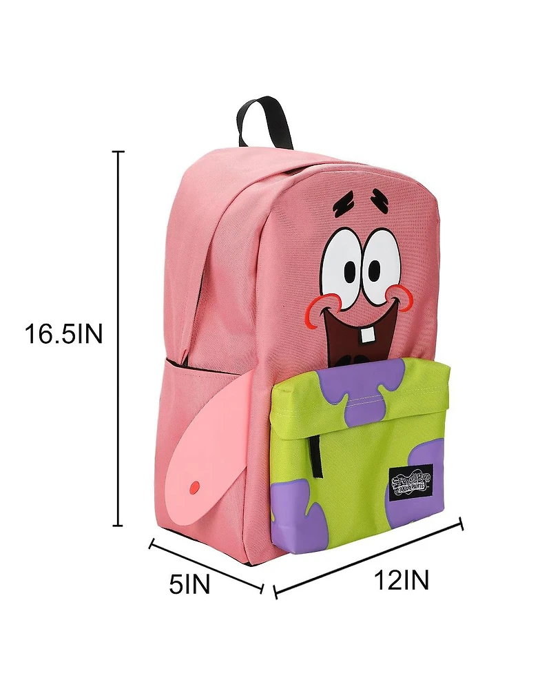 Spongebob Squarepants Patrick Adult 17" Backpack