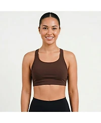 Calypsa Women's Racerback Swim Bra with Removable Cups