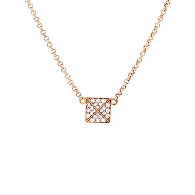 Pre-Owned Hermes Clou d'H Pendant Necklace