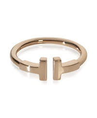 Pre-Owned Tiffany & Co Rose Gold Tiffany T Wire Ring