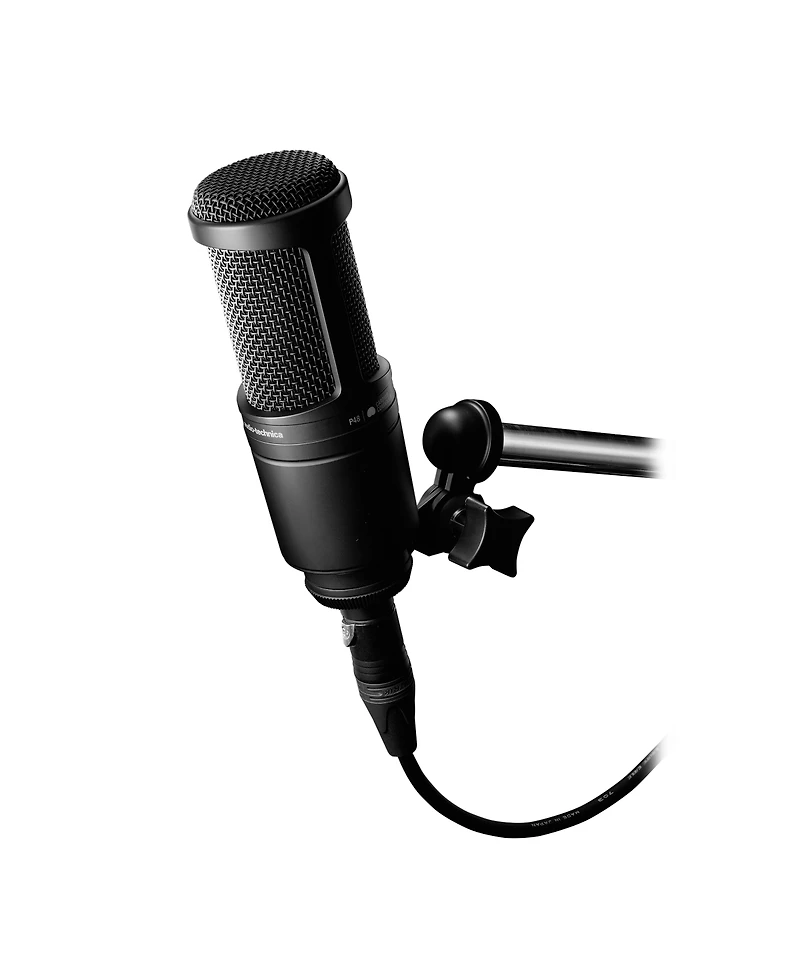 Audio-Technica AT2020 Cardioid Condenser Microphone