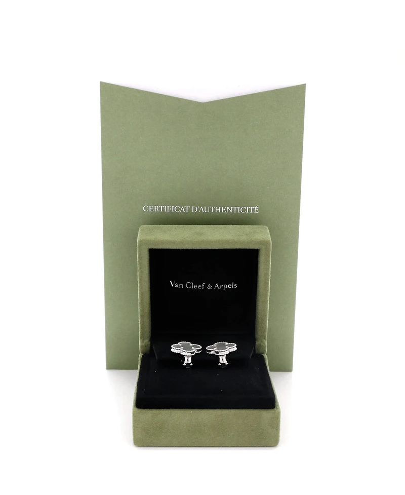 Pre-Owned Van Cleef & Arpels Vintage Alhambra Earrings