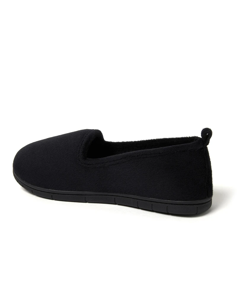 Dearfoams Women's Rachel Velour Closed Back Loafer