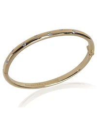 Pre-Owned Tiffany and Co Yellow Gold and Platinum Diamond Etoile Bracelet