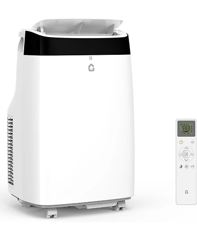 Xo 10,000 Btu Portable Ac, Cooling, Dehumidifier and Fan for Rooms up to 450 Sq. Ft., Quiet Sleep Setting