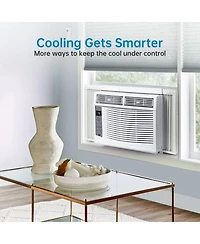 Xo 6000 Btu Window Ac Unit, Air Conditioner, 115V, Cools 350 Sq. Ft, WiFi App and Remote Control, Easy Install
