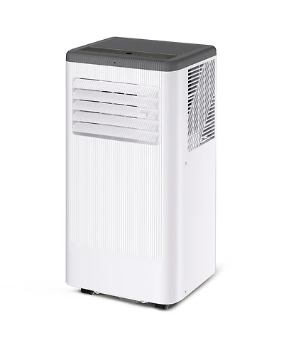 Xo 10,000 Btu Portable Ac with Remote, Led Display, 24-Hour Timer, Self-Evaporating Window Kit for Up to 560 Sq. Ft