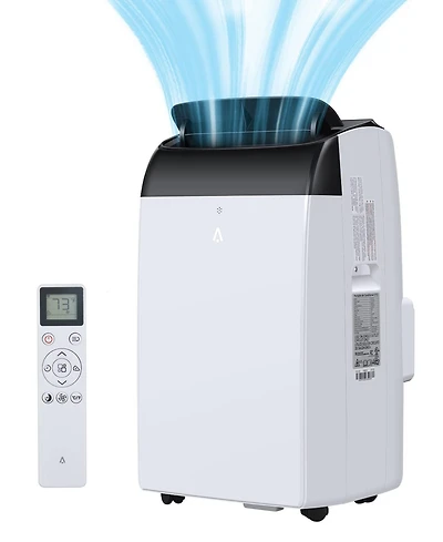 Xo 12,000 Btu Portable Air Conditioner with 3-in-1 Cooling, Fan and Dehumidifier, Led Display, Remote and Window Kit
