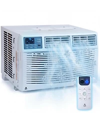 Xo 10000 Btu Smart Window Ac, WiFi Air Conditioner, Cools 450 Sq. Ft, App and Remote Control, Timer, 115V