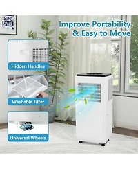Xo 8,000 Btu Portable Air Conditioners Ac Unit with Remote Control, Cools Up to 350 Sq. ft.