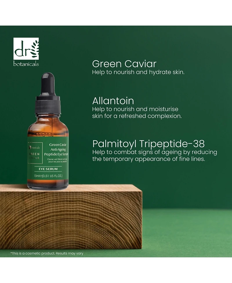 Dr. Botanicals Caviar Anti-Ageing Peptide Eye Serum 15milliliter