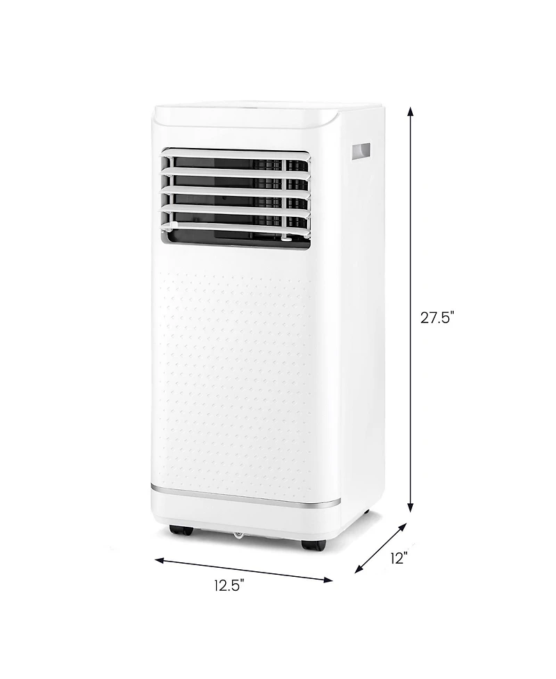 Ecooso 10000 Btu(Ashrae) Portable Air Conditioner with Dehumidifier