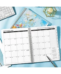Gnuadz 2026-2031 Monthly Planner 5 Year Calendar Twin-Wire Binding Waterproof Cover