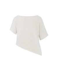 City Chic Women's One Shoulder Knit Top