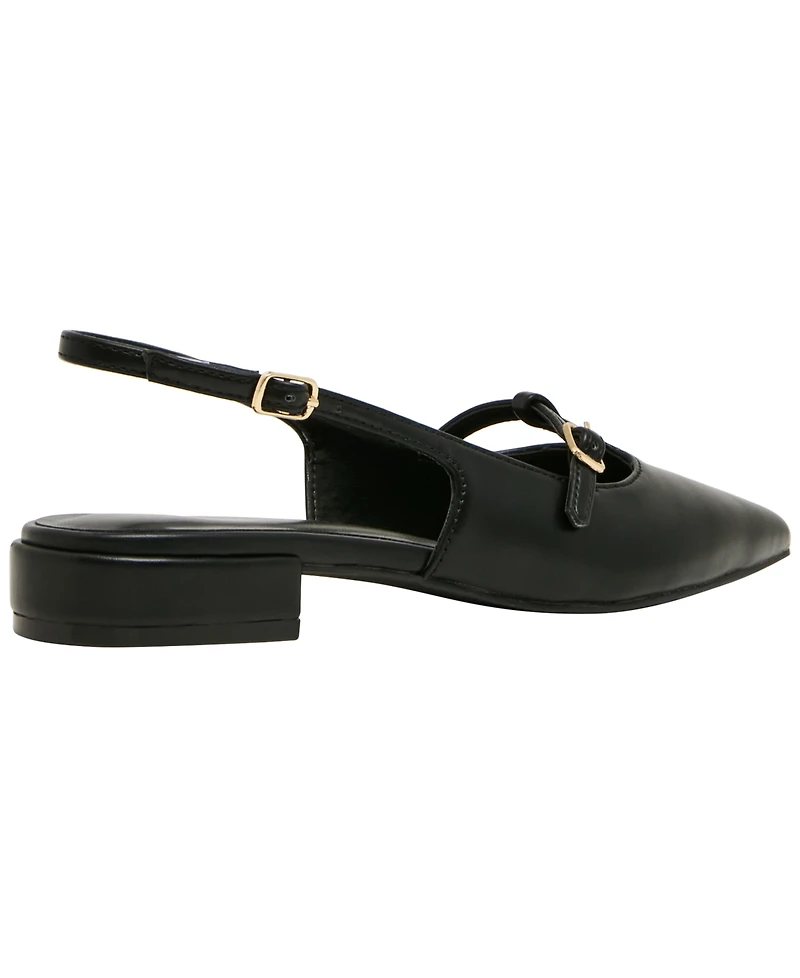 Madden Girl Women's Alice Pointed Toe Flats