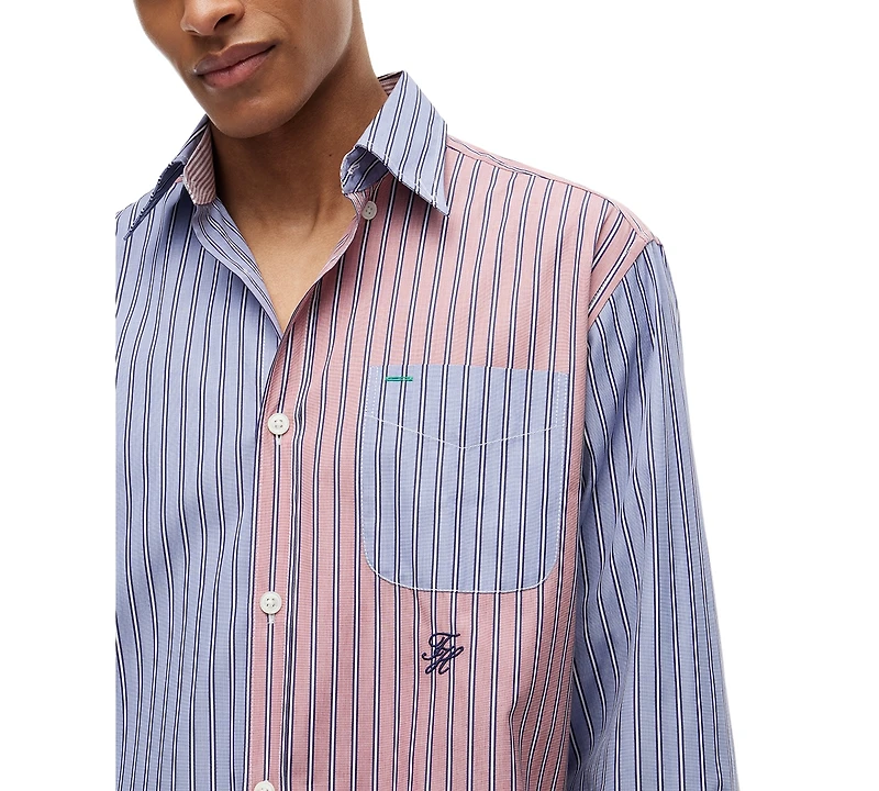 Tommy Hilfiger Men's Long-Sleeve Stripe Shirt