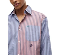 Tommy Hilfiger Men's Long-Sleeve Stripe Shirt