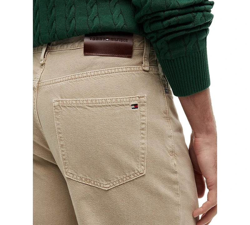 Tommy Hilfiger Men's Garment Dyed Straight Jeans