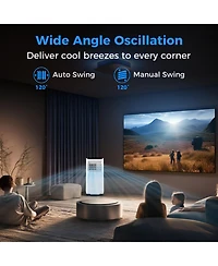 Ecooso 10000 Btu Portable Air Conditioner with Remote Control Cools up to 350 Sq.Ft