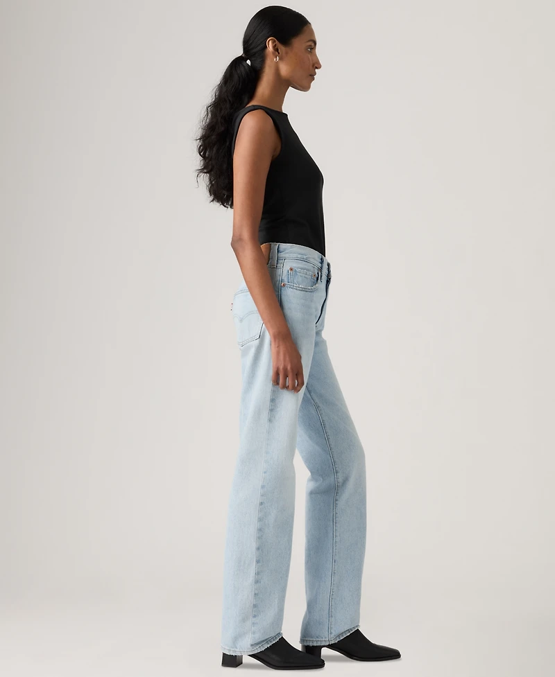 Levi's Premium Women's 501 90's Mid-Rise Straight-Fit Jeans