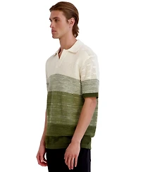 Karl Lagerfeld Paris Men's Short-Sleeve Polo Shirt