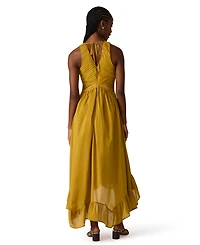 Steve Madden Women's Miah Sleeveless V-Neck Fit & Flare Dress