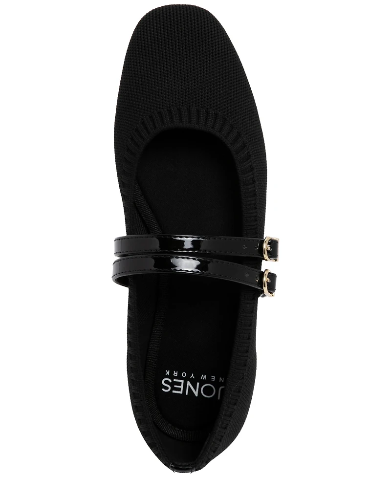 Jones New York Women's Serity Knit Mary Jane Flats