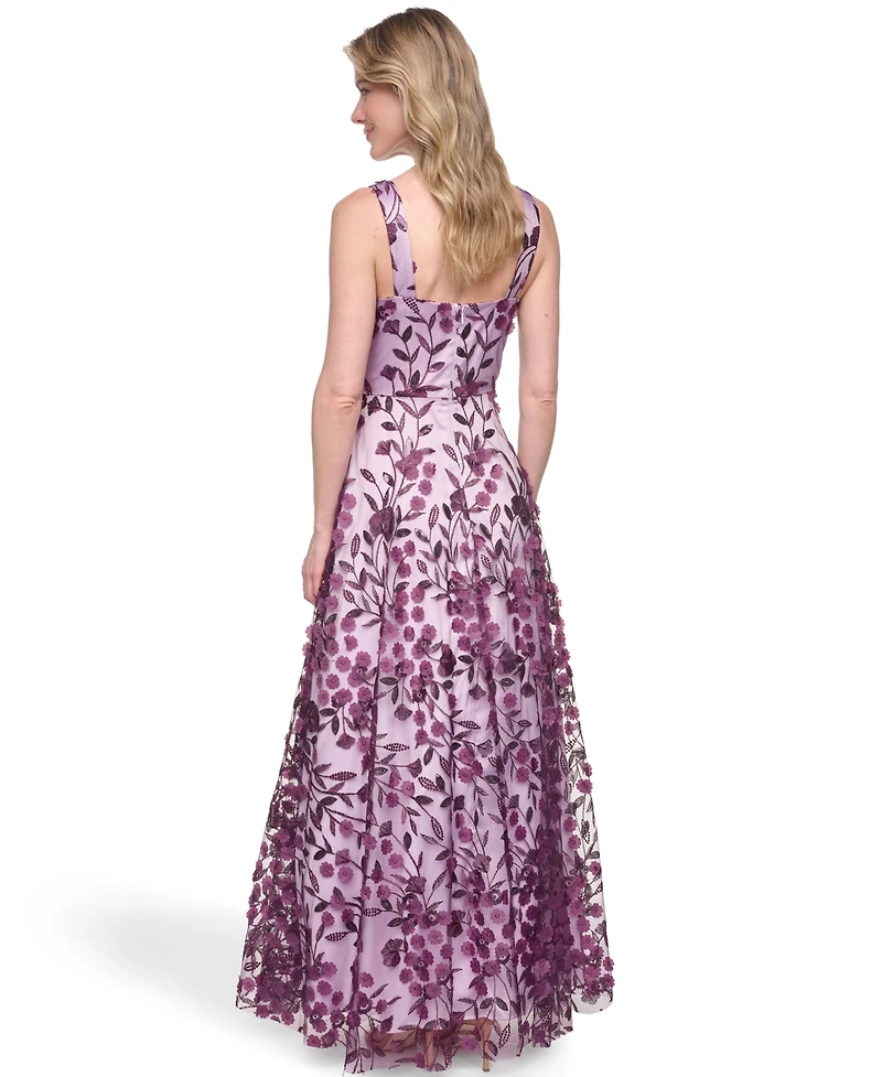 Eliza J Women's Sleeveless V-Neck Ball Gown