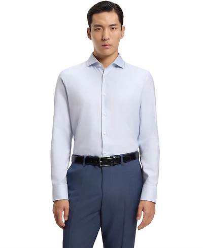 Boss by Hugo Men's Cotton Twill Slim-Fit Dress Shirt