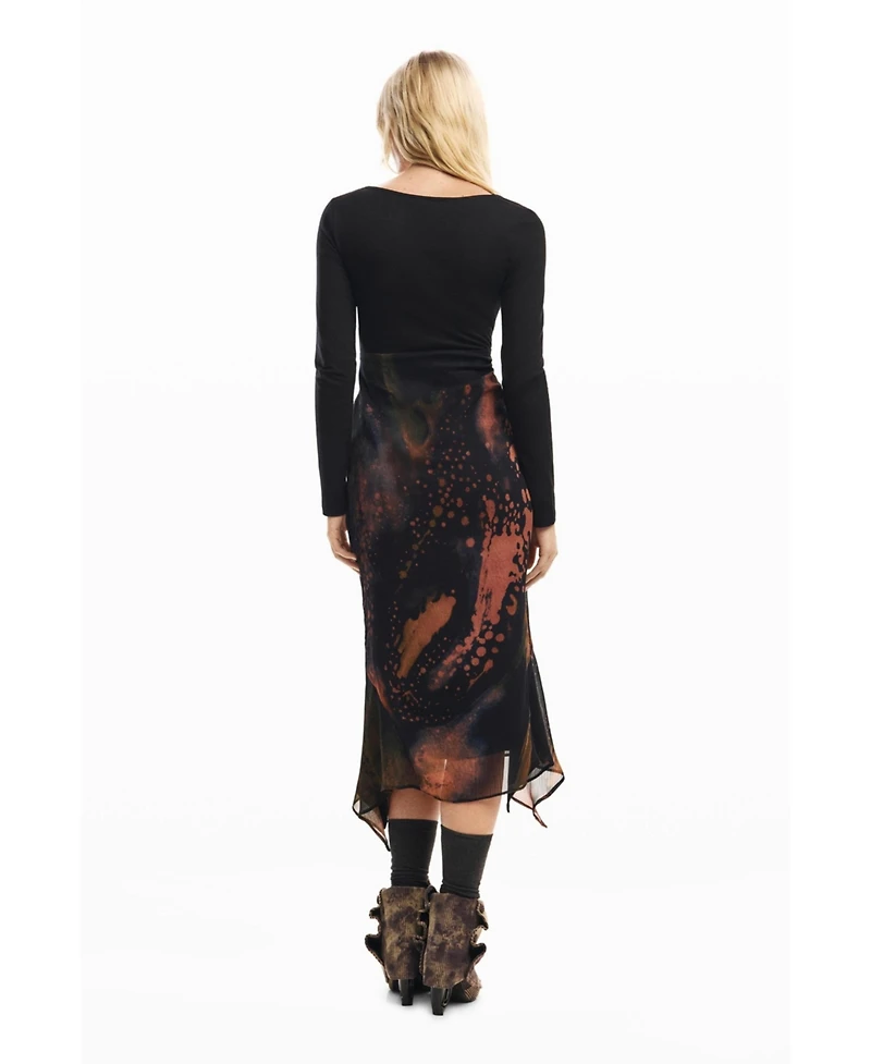 Desigual Women's Printed long dress