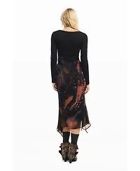 Desigual Women's Printed long dress