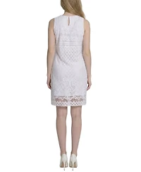 Ny Collection Petite Sleeveless Lace Dress