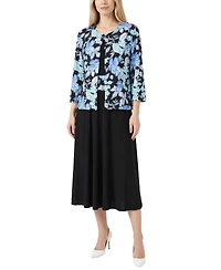 Ny Collection Petite Jacket and Dress Set