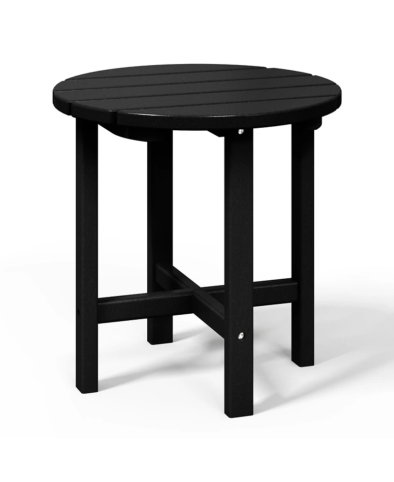 WestinTrends -Piece Outdoor Folding Adjustable Adirondack Chair with Cup Holder and Hideaway Ottoman 18" Side Table