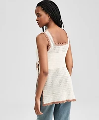 And Now This Women's Rose Crocheted Tank Top, Macy's Exclusive