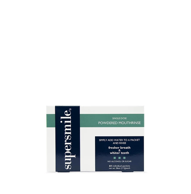 Supersmile Single Dose Powdered Mouthrinse 60pk