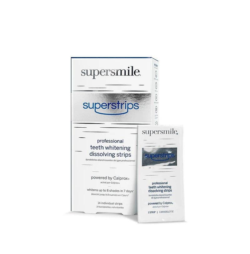 Supersmile Superstrips Dissolving Strips Box of 14