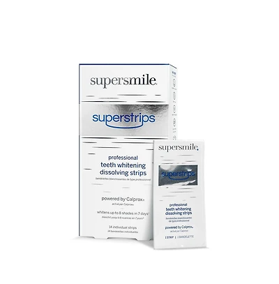 Supersmile Superstrips Dissolving Strips Box of 14