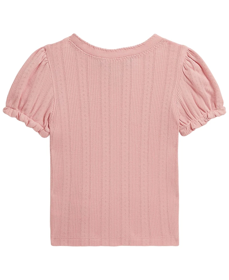Polo Ralph Lauren Girls' 2T-6X Boxy Short-Sleeve T-Shirt