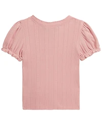 Polo Ralph Lauren Girls' 2T-6X Boxy Short-Sleeve T-Shirt