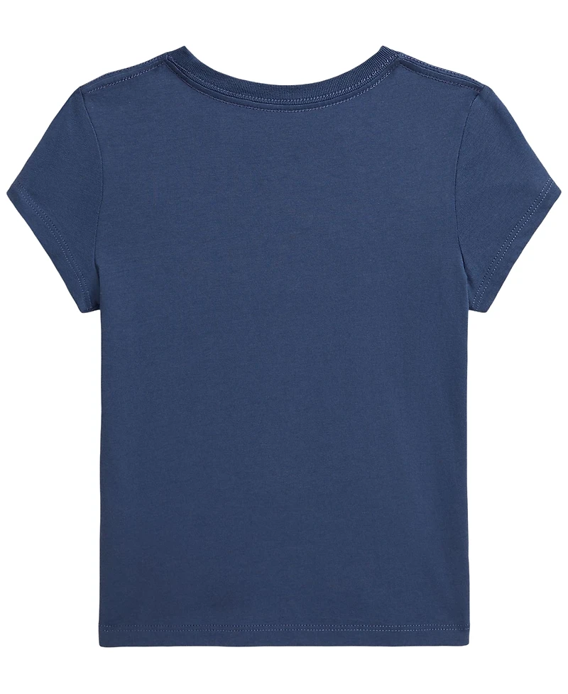Polo Ralph Lauren Girls' 2T-6X Short-Sleeve Jersey T-Shirt