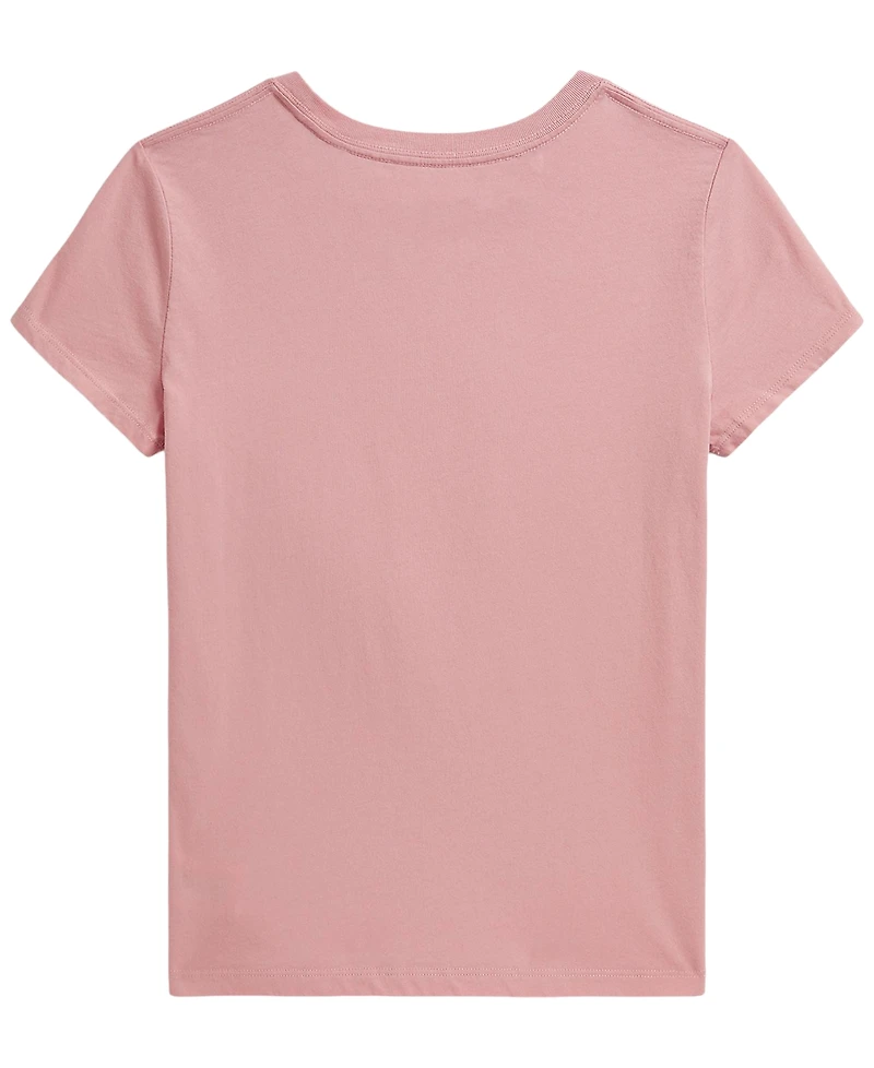 Polo Ralph Lauren Girls' 7-16 Bear Short-Sleeve T-Shirt