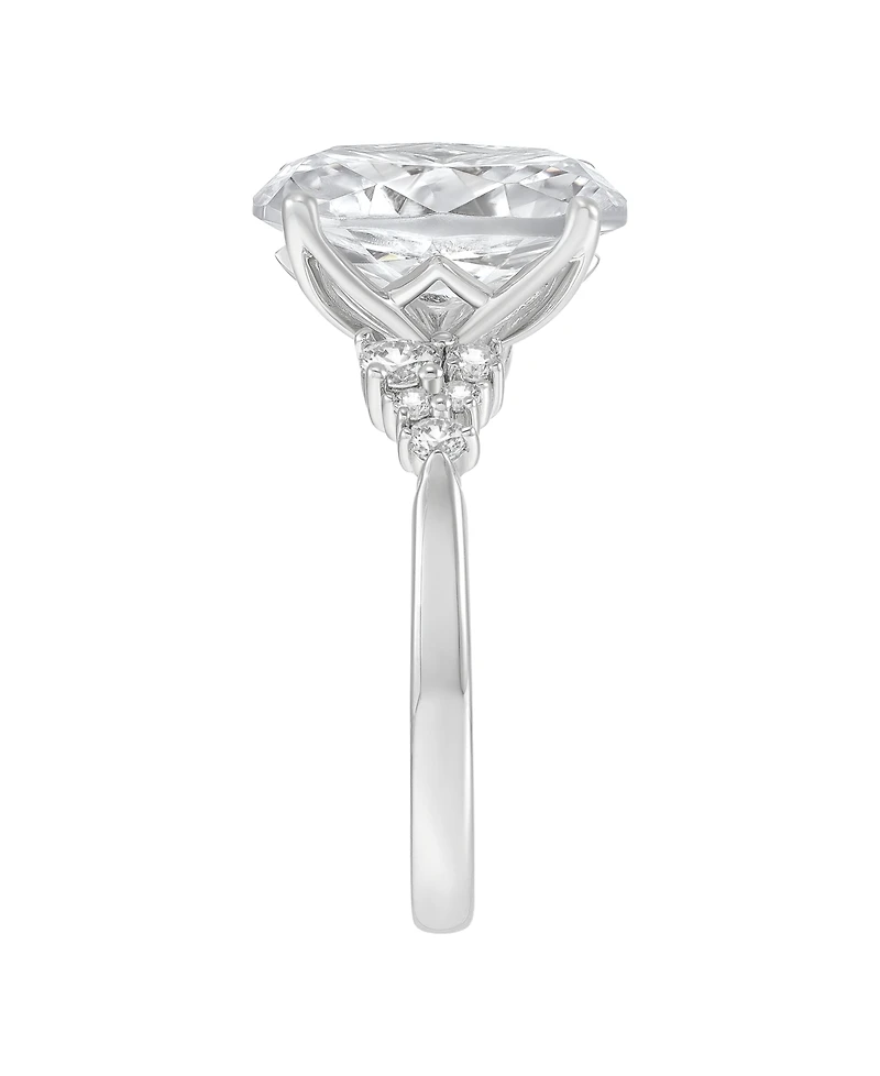 Macy's Igi Certified Lab Grown Diamond Ring (4-1/3 ct. t.w.) 14k White or Yellow Gold